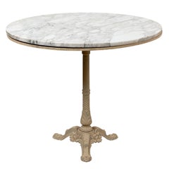 Marble Top Bistro Table Marble Top Bistro Table