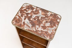 Marble Top Bookshelves