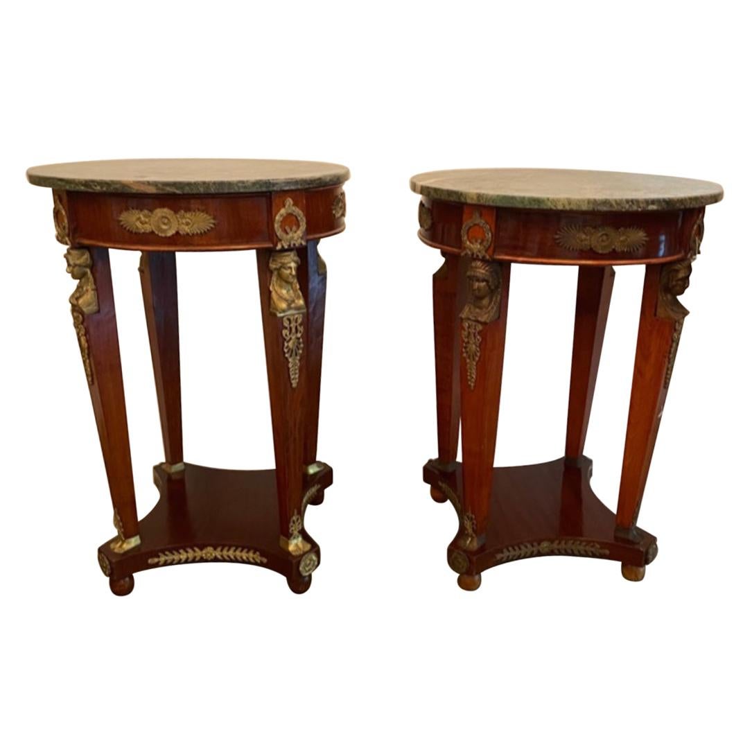 Marble Top Center Table For Sale