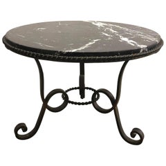 Marble-Top Cocktail Table, 1950