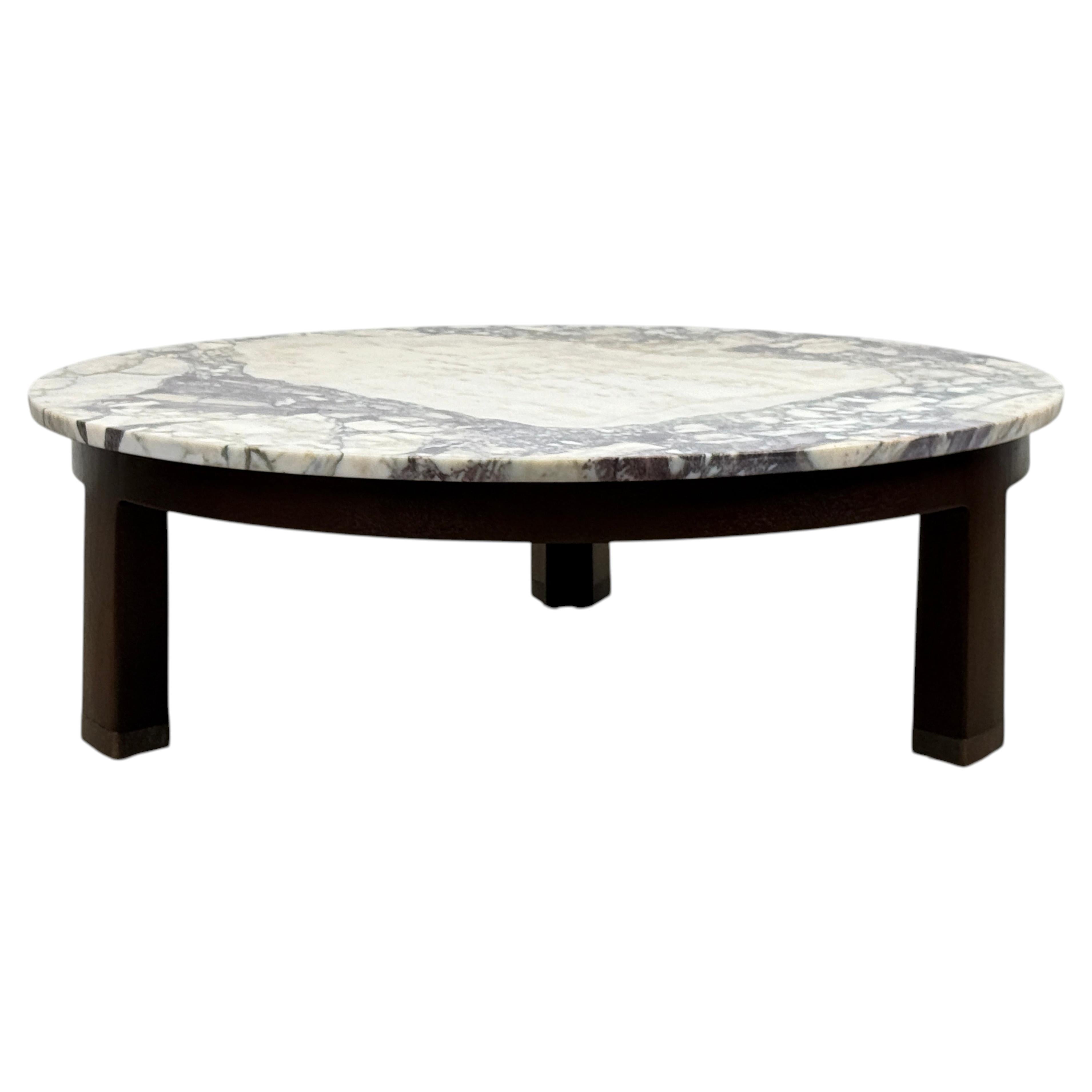 Marble Top Coffee Table by Edward Wormley for Dunbar For Sale