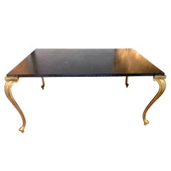 Marble-Top Coffee Table