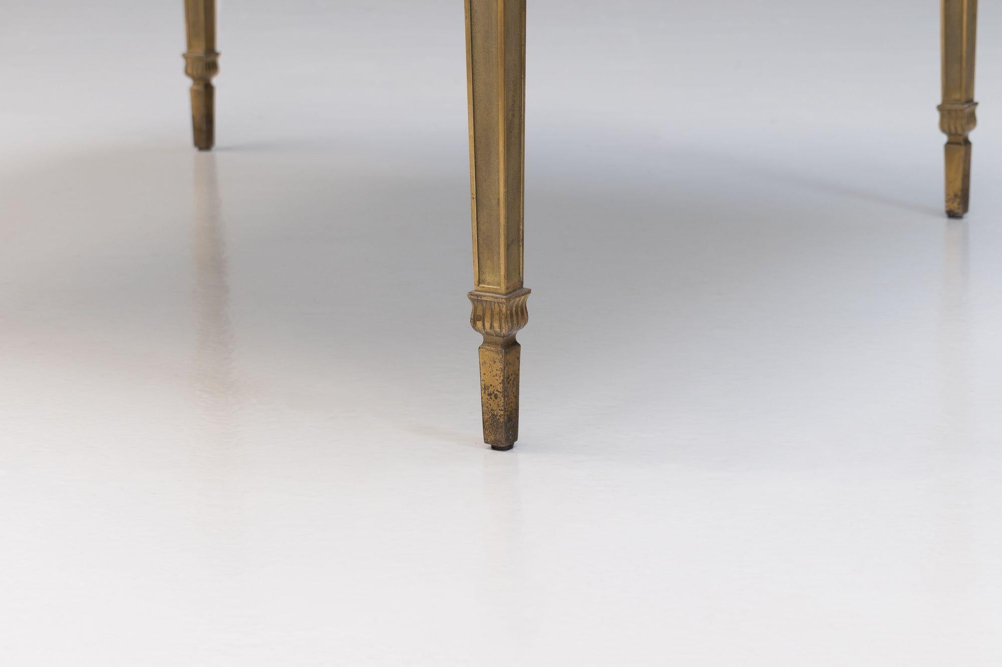 Mid-20th Century Marble Top Coffee Table For Sale