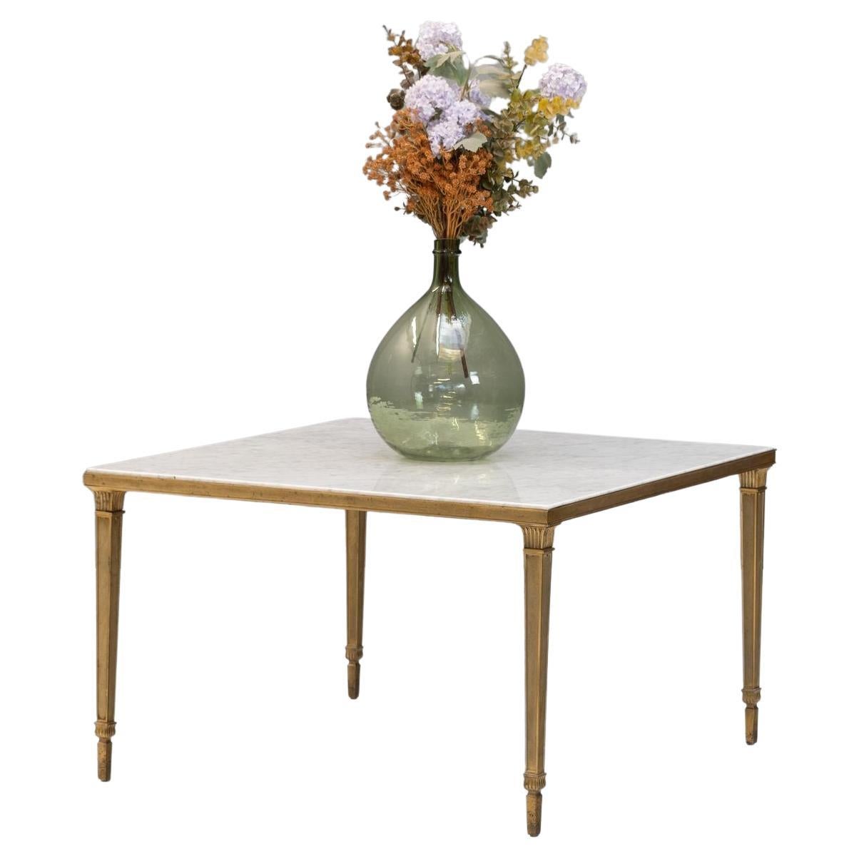 Marble Top Coffee Table