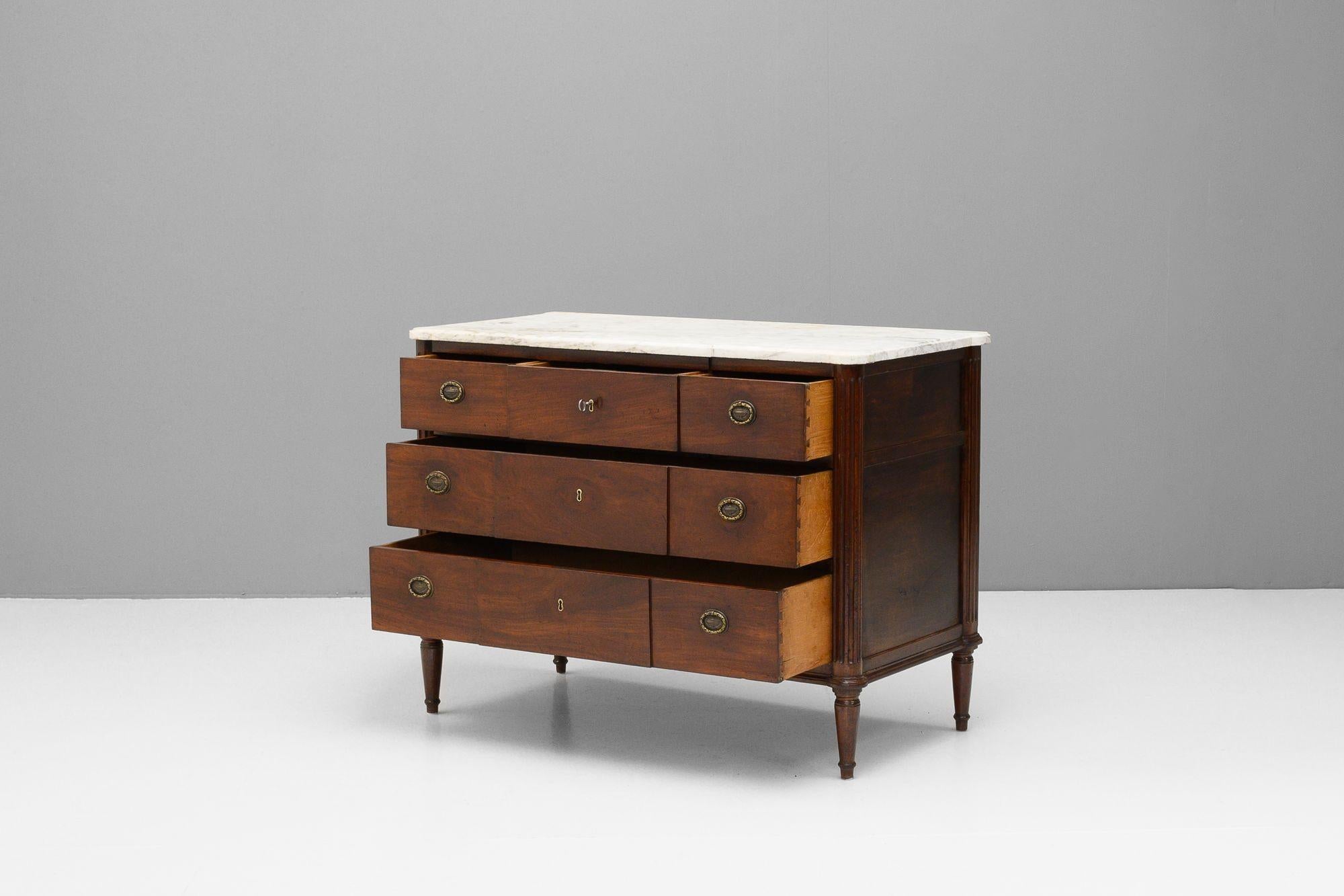 Marble Top Commode For Sale at 1stDibs