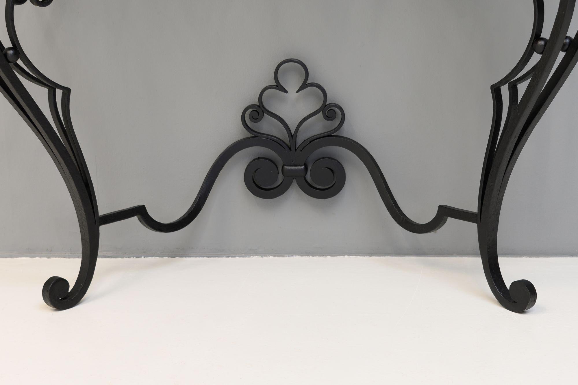 Marble Top Console Table For Sale 2