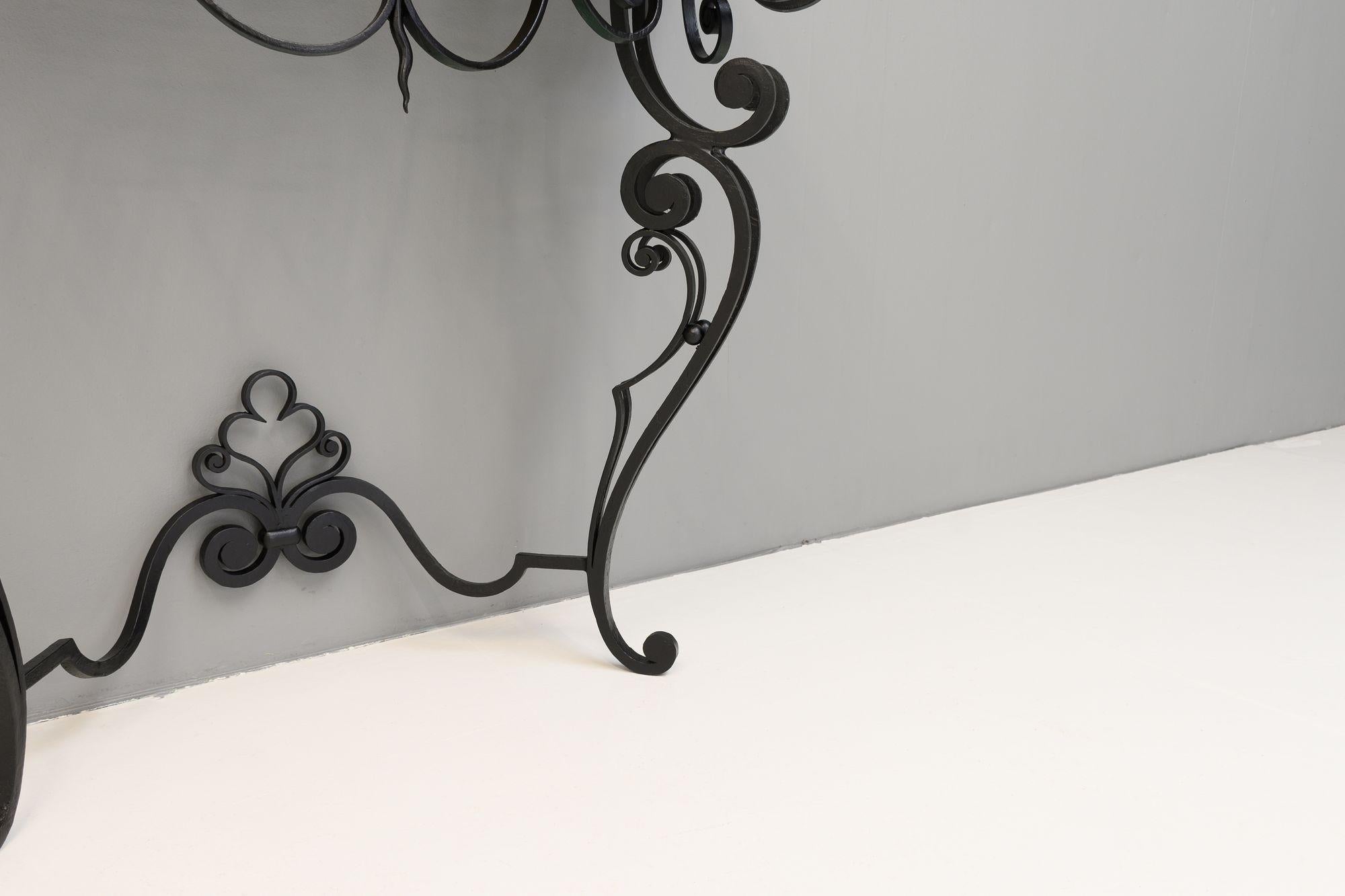Marble Top Console Table For Sale 3