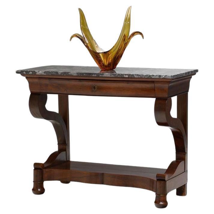 Marble Top Console Table