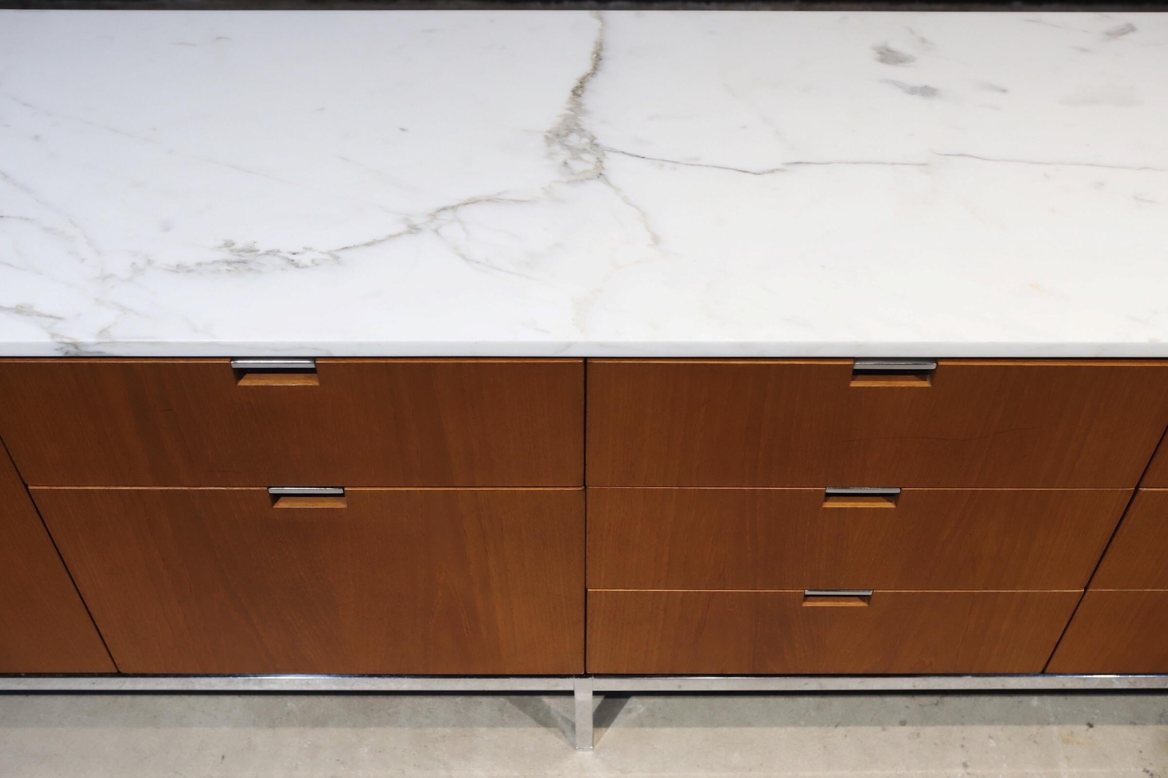 Marble Top Credenza by Florence Knoll 6