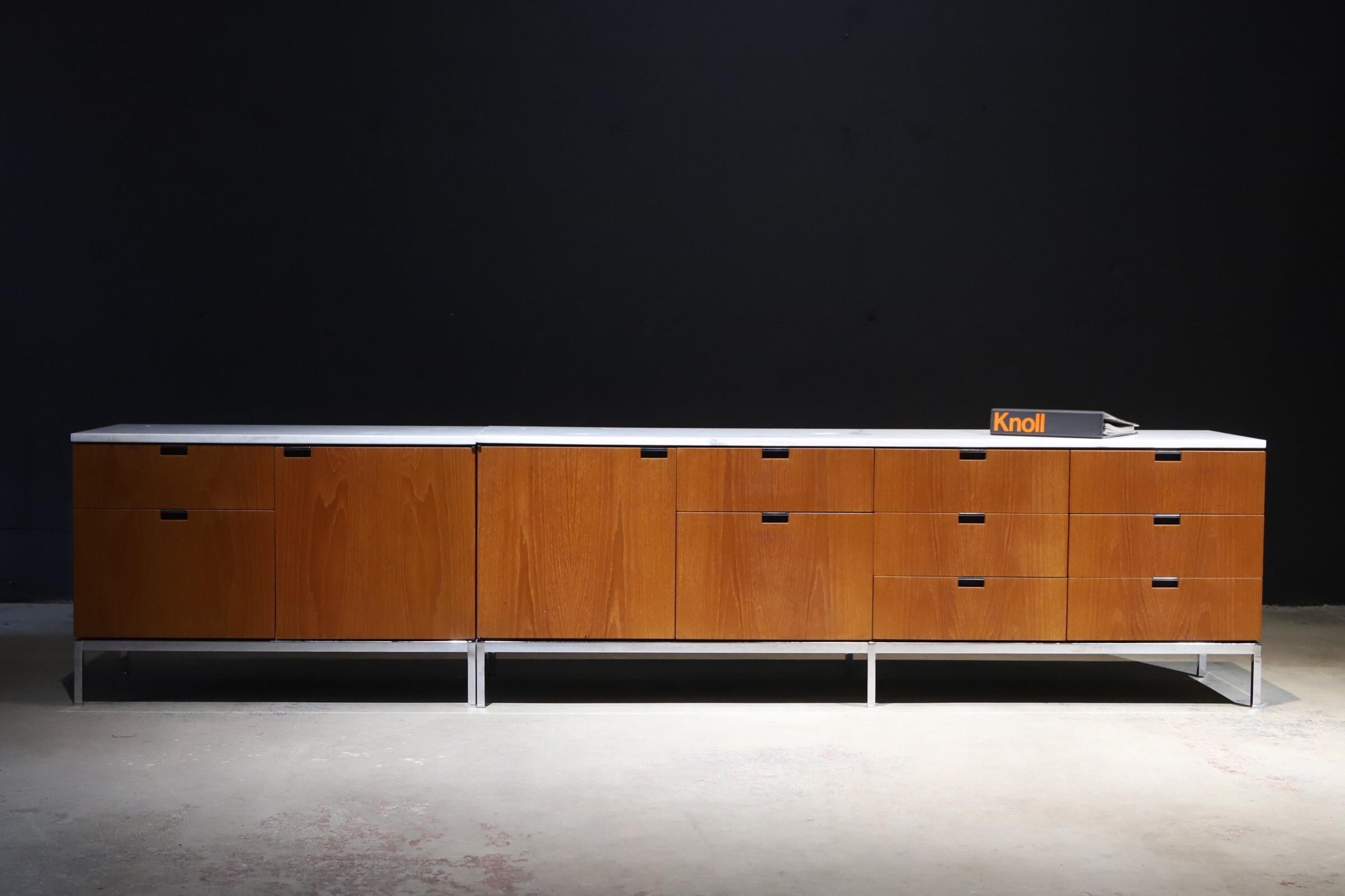 Marble-Top Credenza by Florence Knoll 9