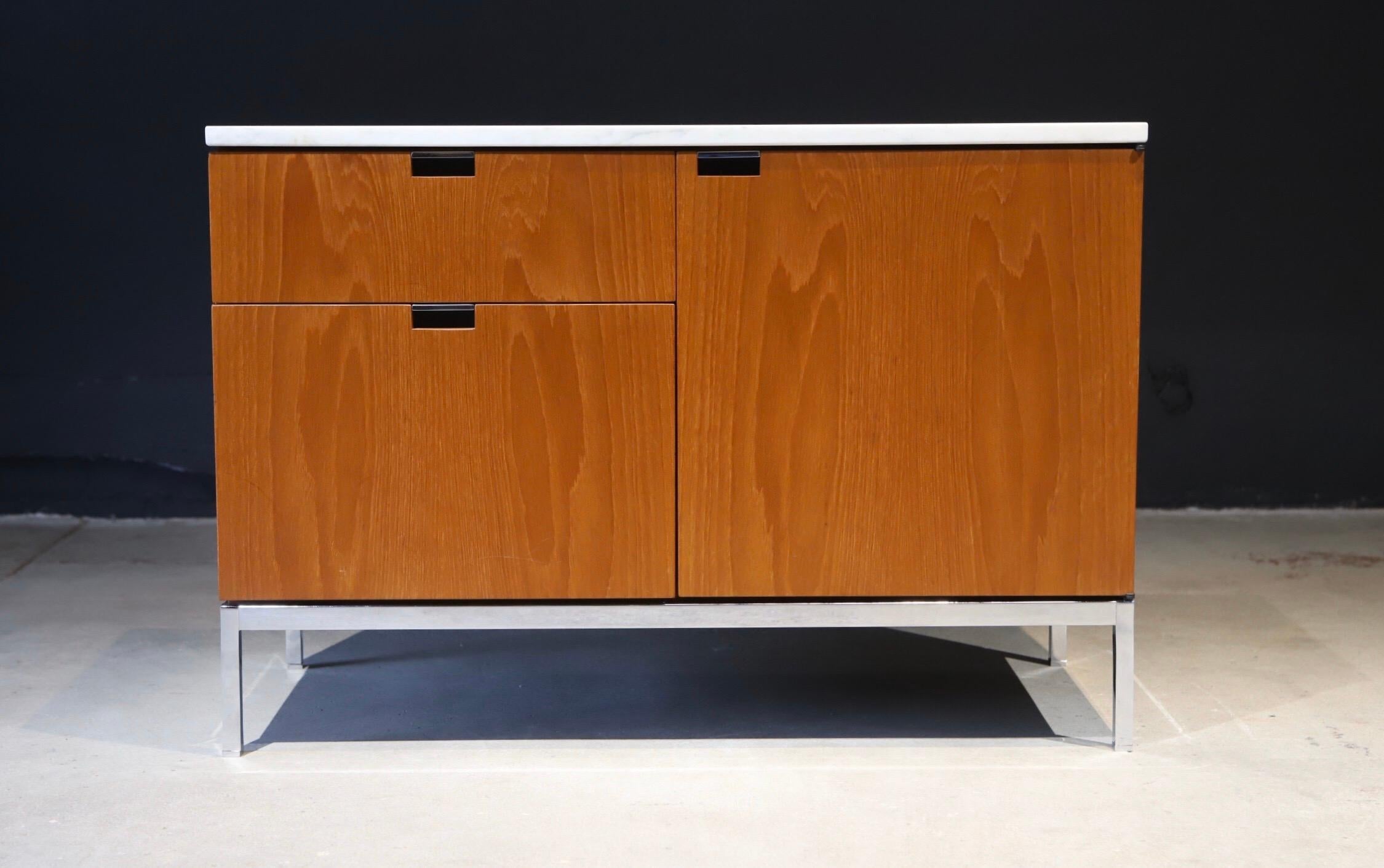 American Marble-Top Credenza by Florence Knoll
