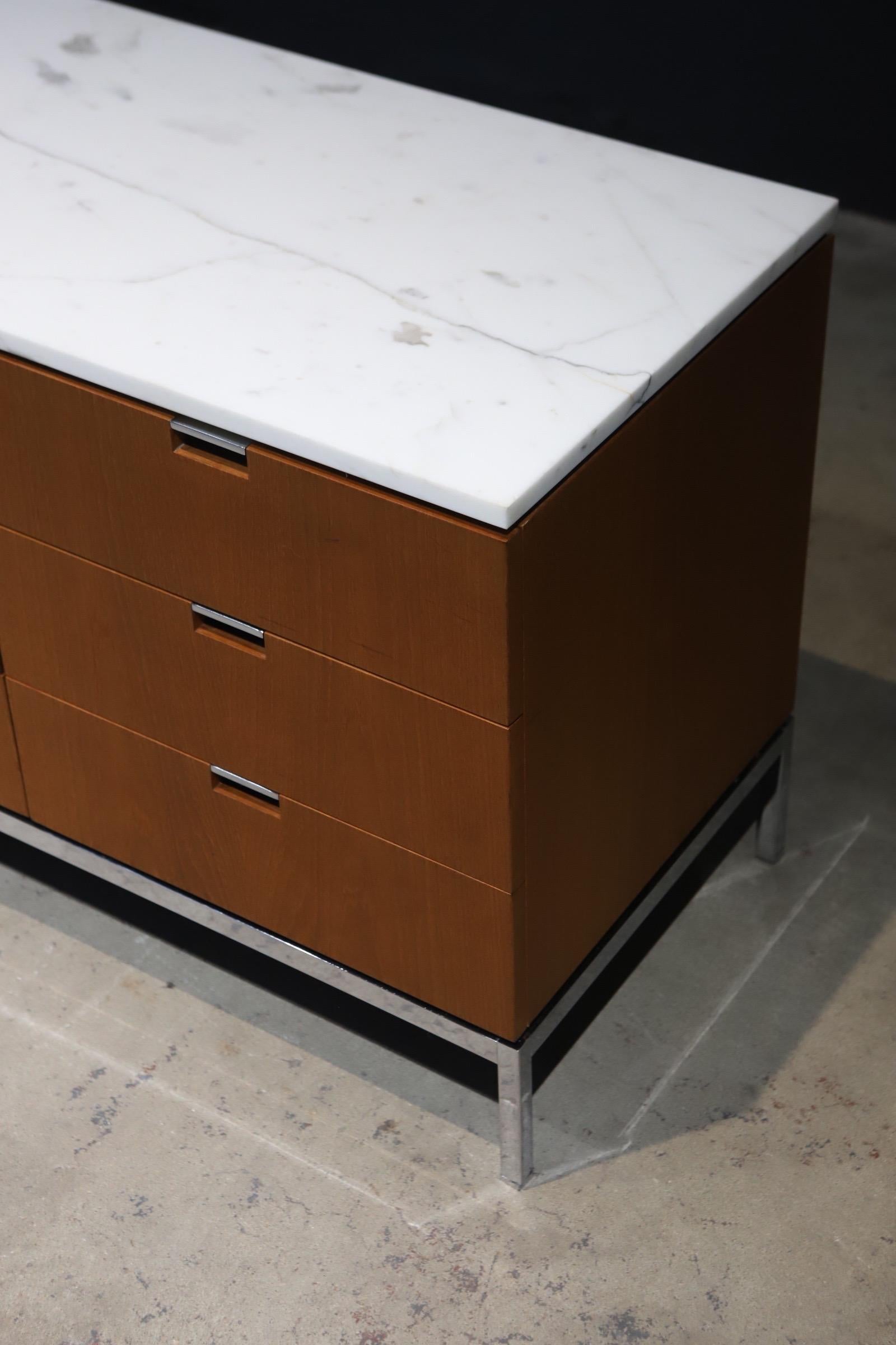 American Marble Top Credenza by Florence Knoll