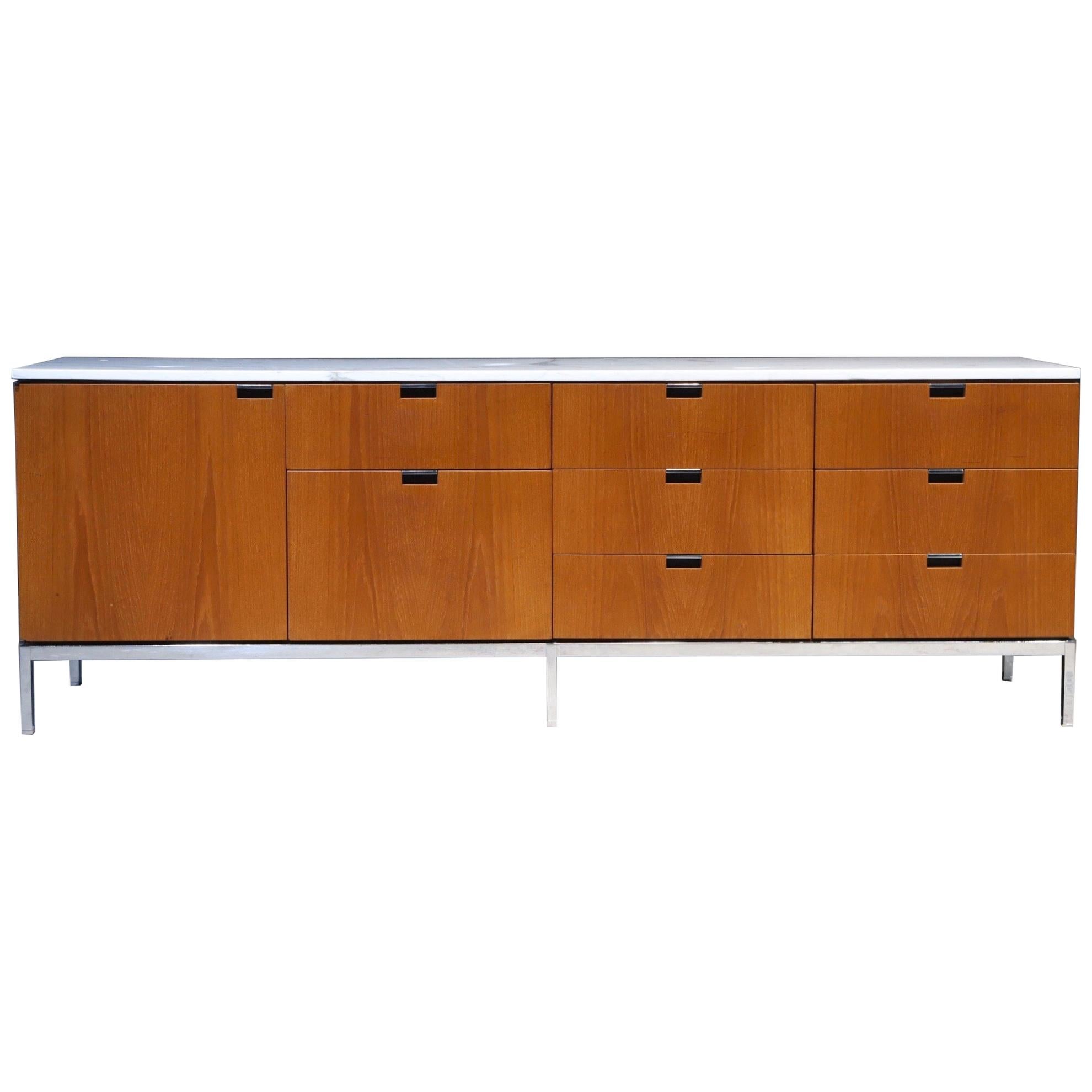 Marble Top Credenza by Florence Knoll