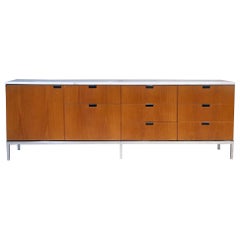 Marble-Top Credenza by Florence Knoll