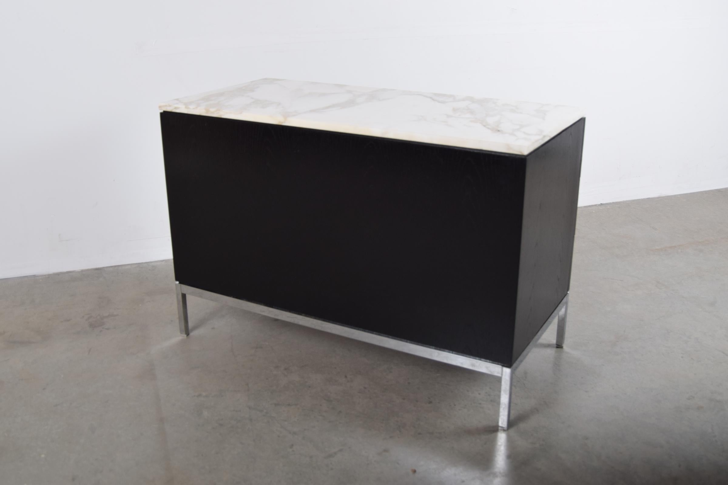 Marble Top Credenza Designed by Florence Knoll 4