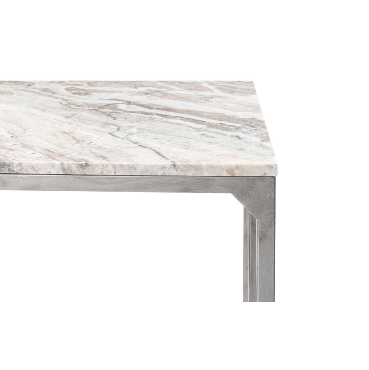 Contemporary Marble Top Desk For Sale