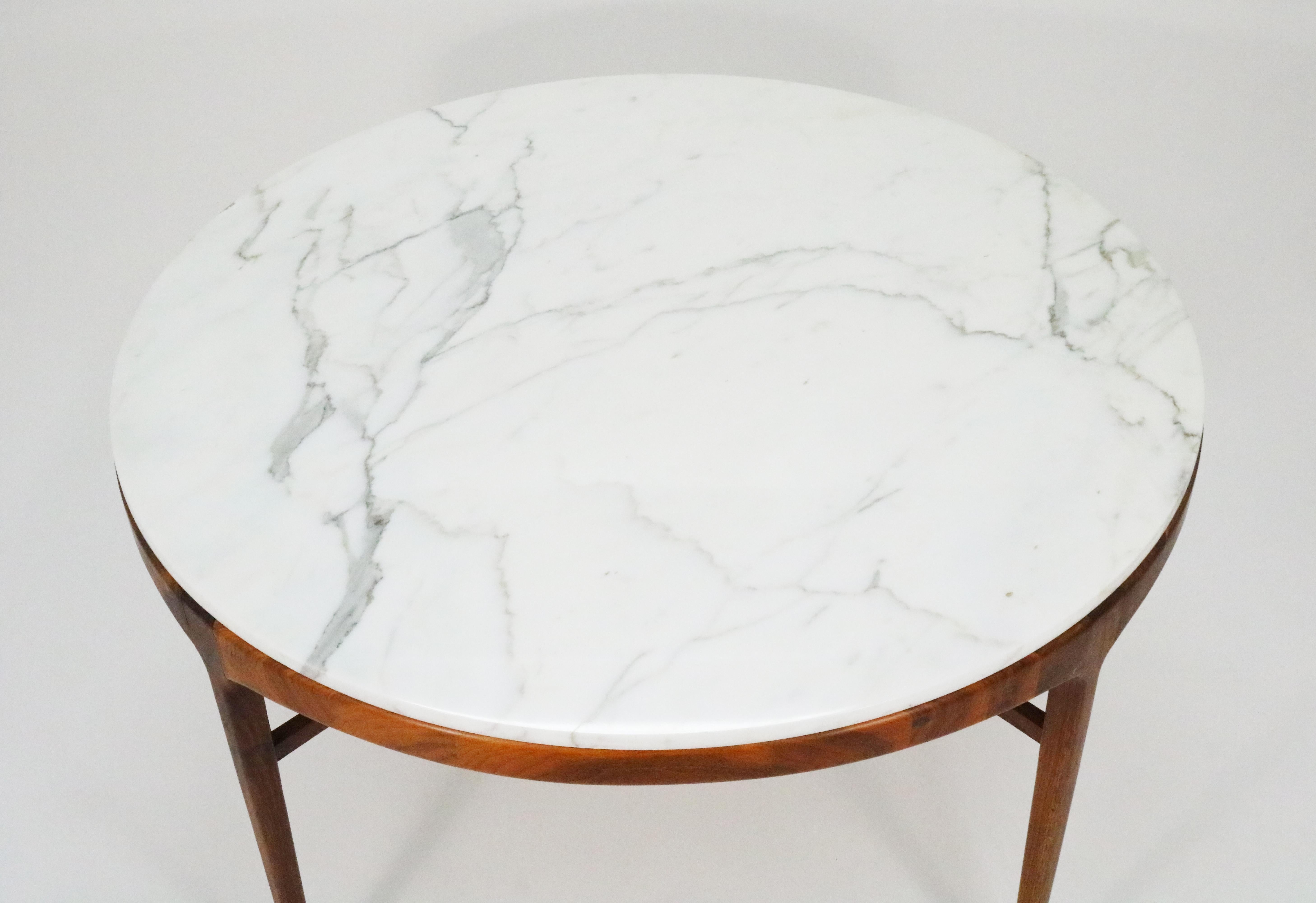 American Marble Top Dining Table, Lane 'Rhythm' Series, 1960s