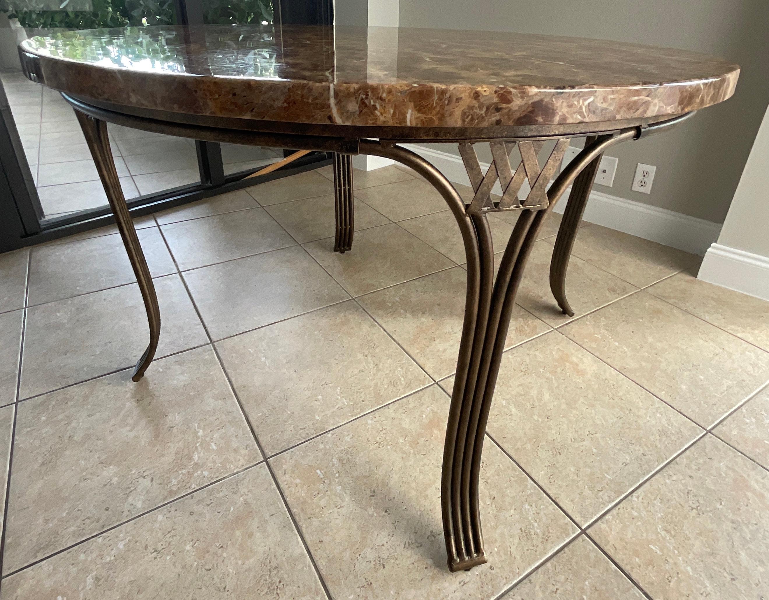 marble top 4 seater dining table