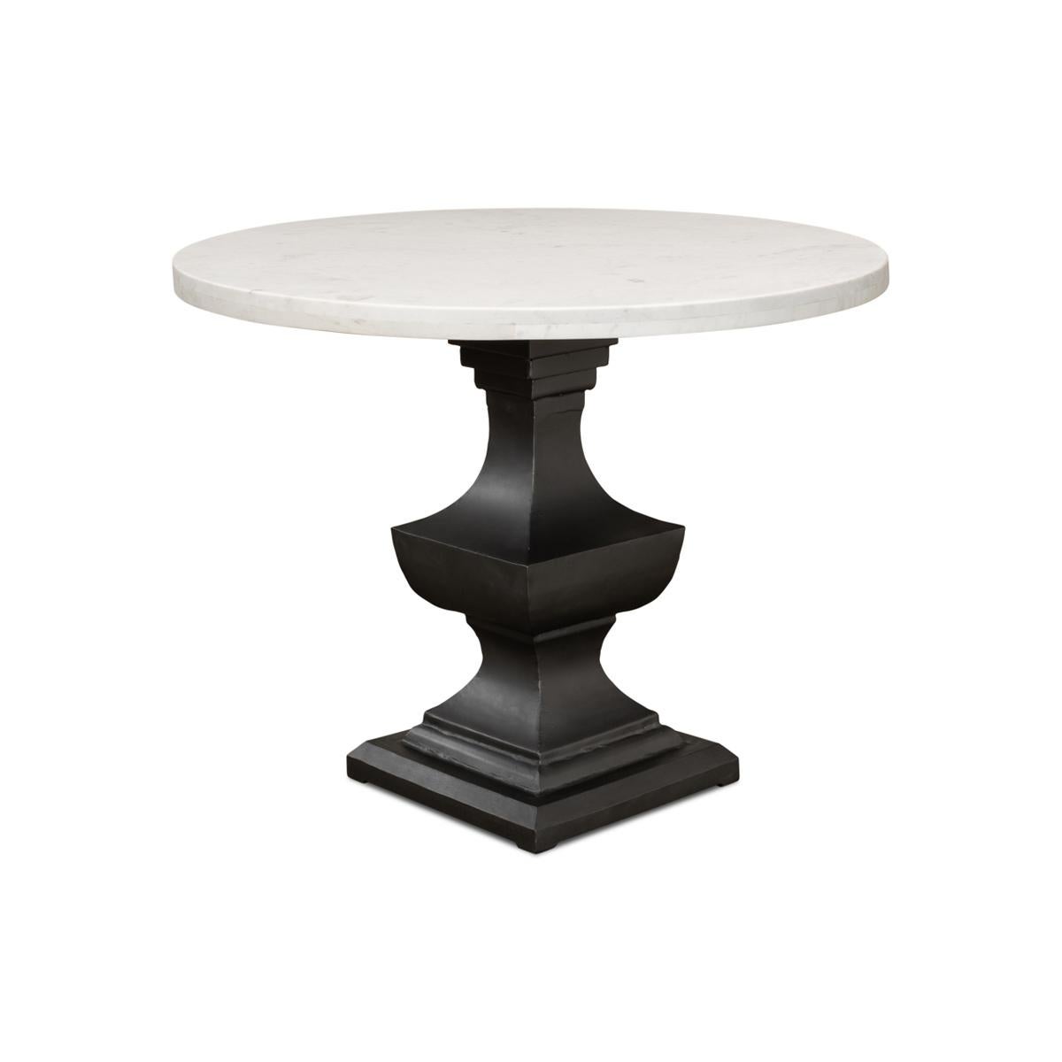 Baroque Marble Top Dining Table For Sale