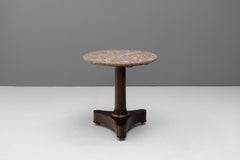 Marble Top Gueridon Table