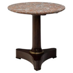 Marble Top Gueridon Table
