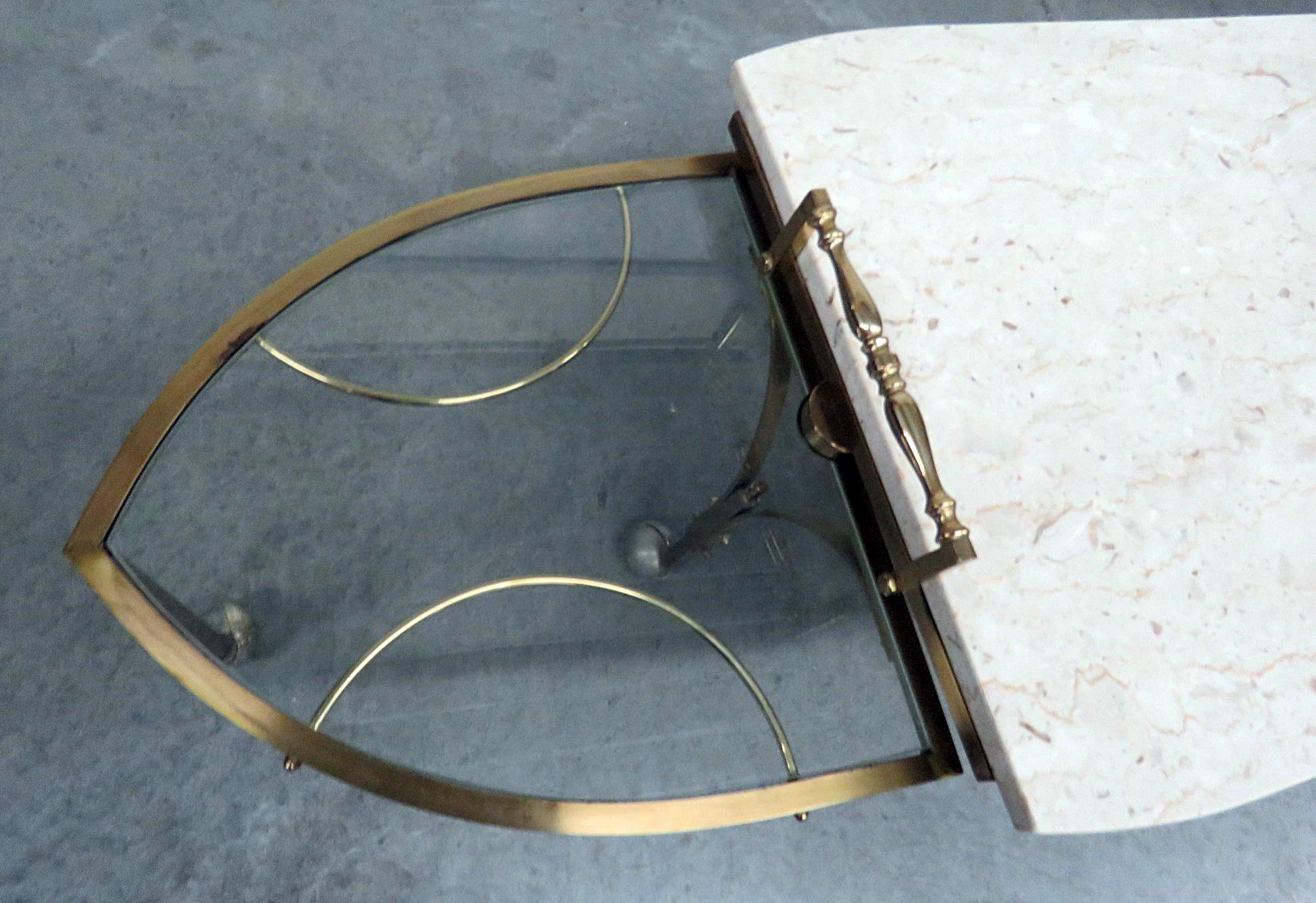 Marble-Top Metamorphic Coffee Table 1