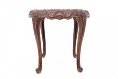 Marble top table, France, around 1900.