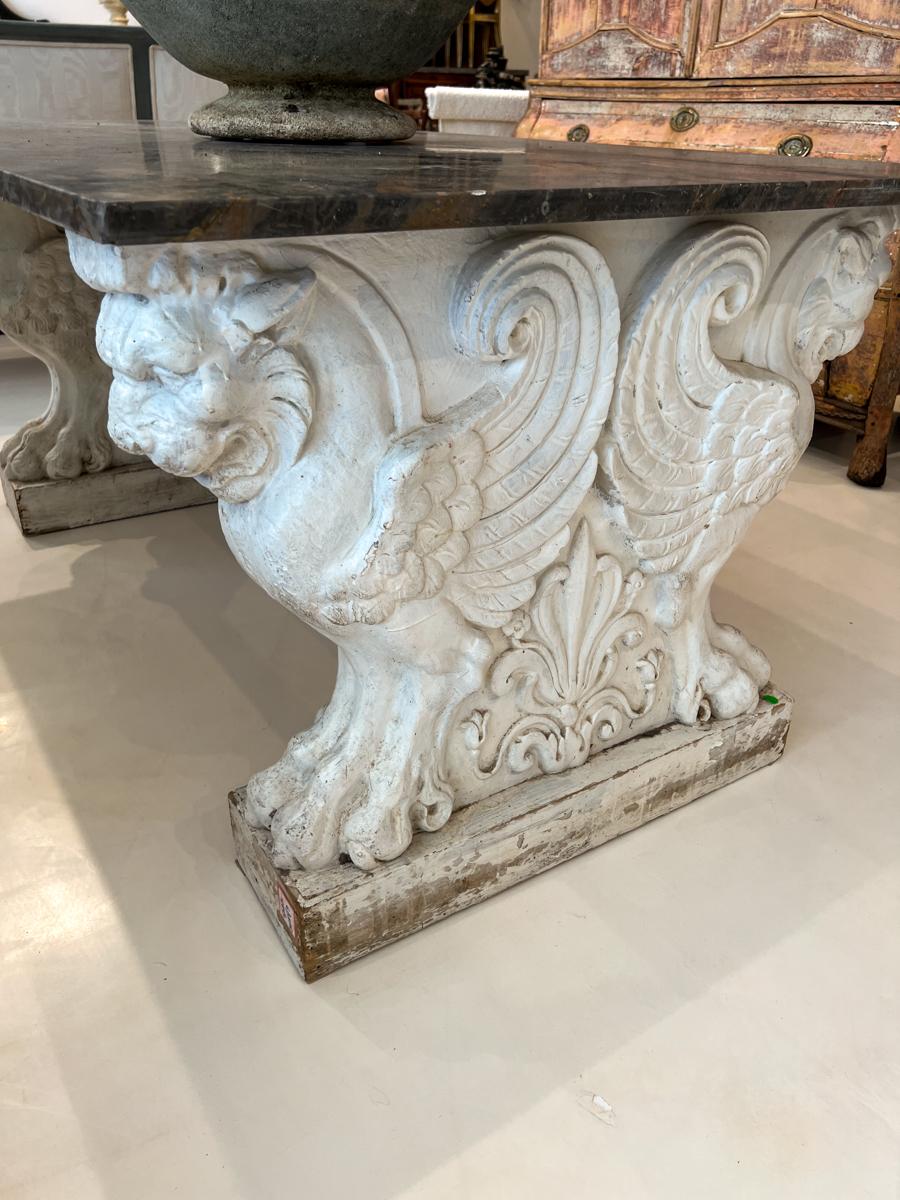 Marble Top Table with NeoClassical Base 1