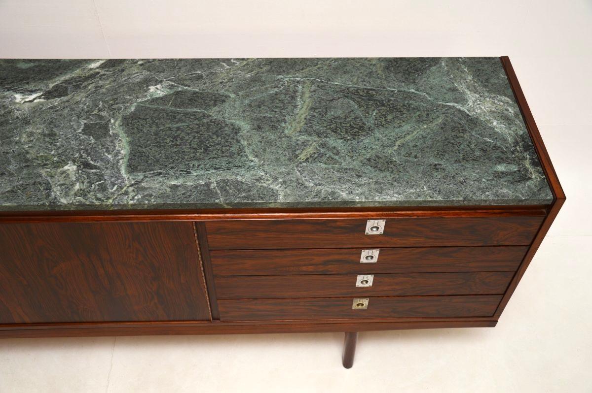 Marbre Enfilade vintage avec dessus en marbre de Robert Heritage pour Archie Shine