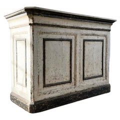 Antique Marble Topped 19th Century Spanish Bar