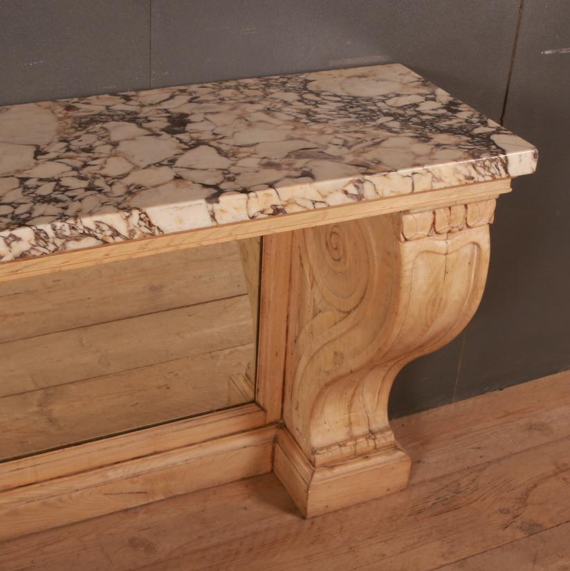Marble Topped Console Table 1
