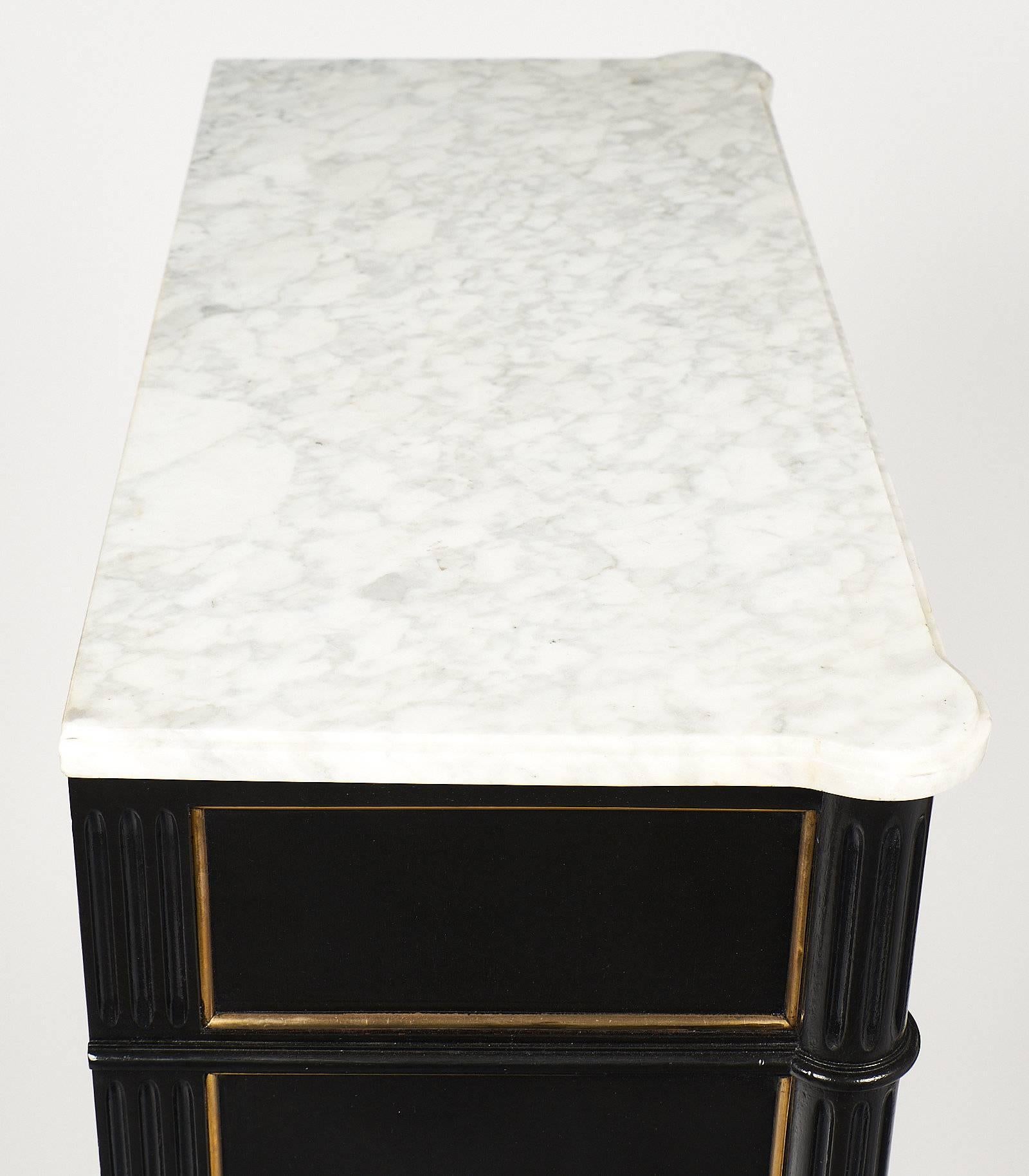 Marble Topped French Antique Secrétaire 1