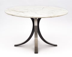 Tavolo da pranzo Osvaldo Borsani con rivestimento in marmo