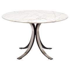 Used Marble Topped Osvaldo Borsani Dining Table