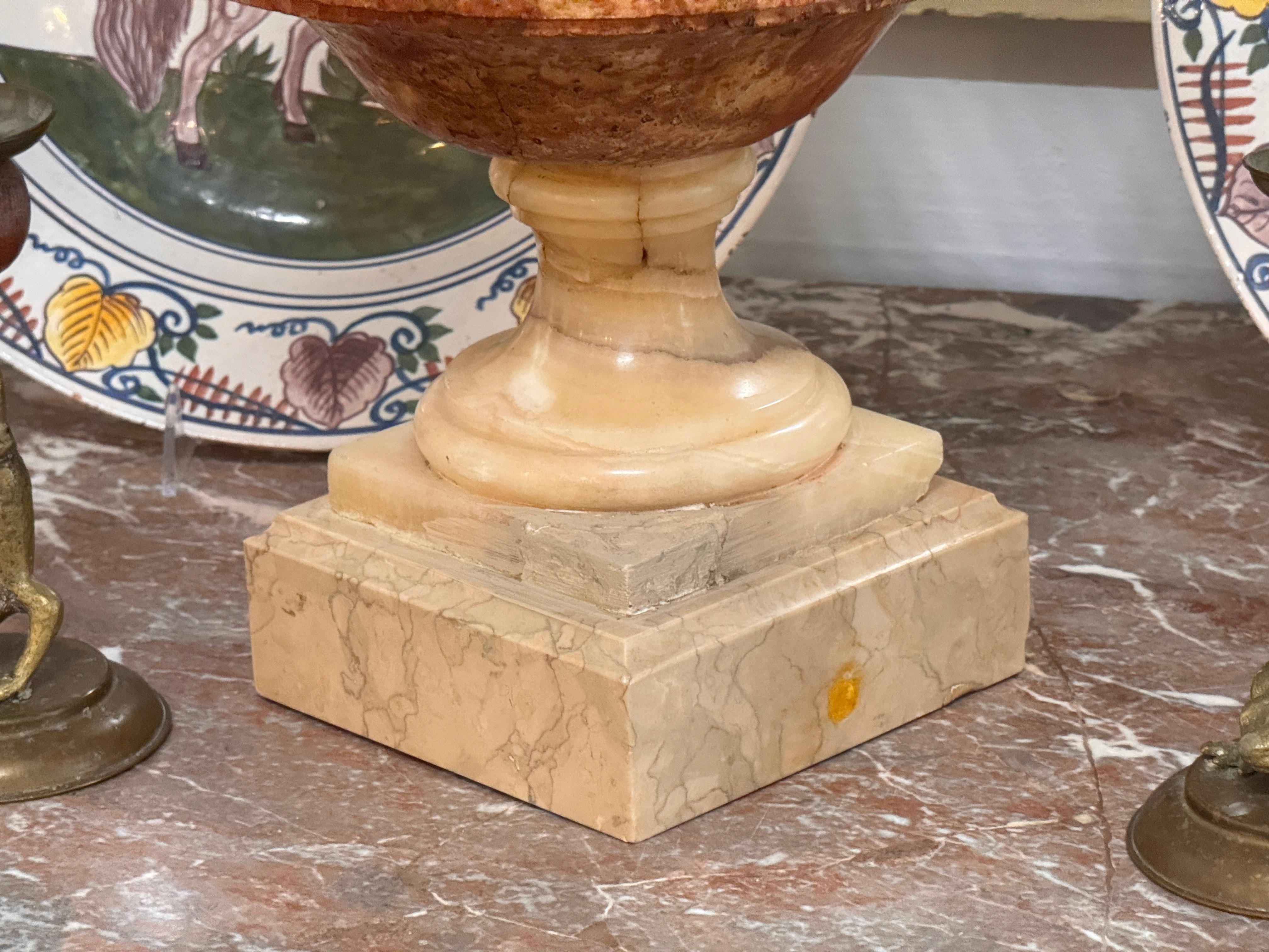 Marble Urn on Square Base in vendita 1