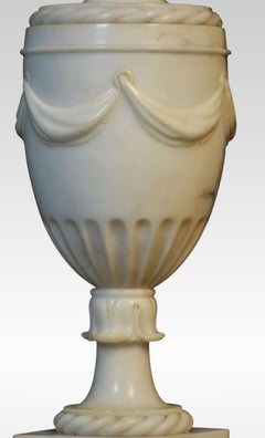 Marble Urn Shaped Table Lamp