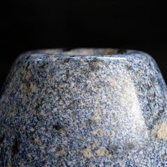 Marble Vase Azul Bahia h25 design Franco Albini - edit by Officina della Scala