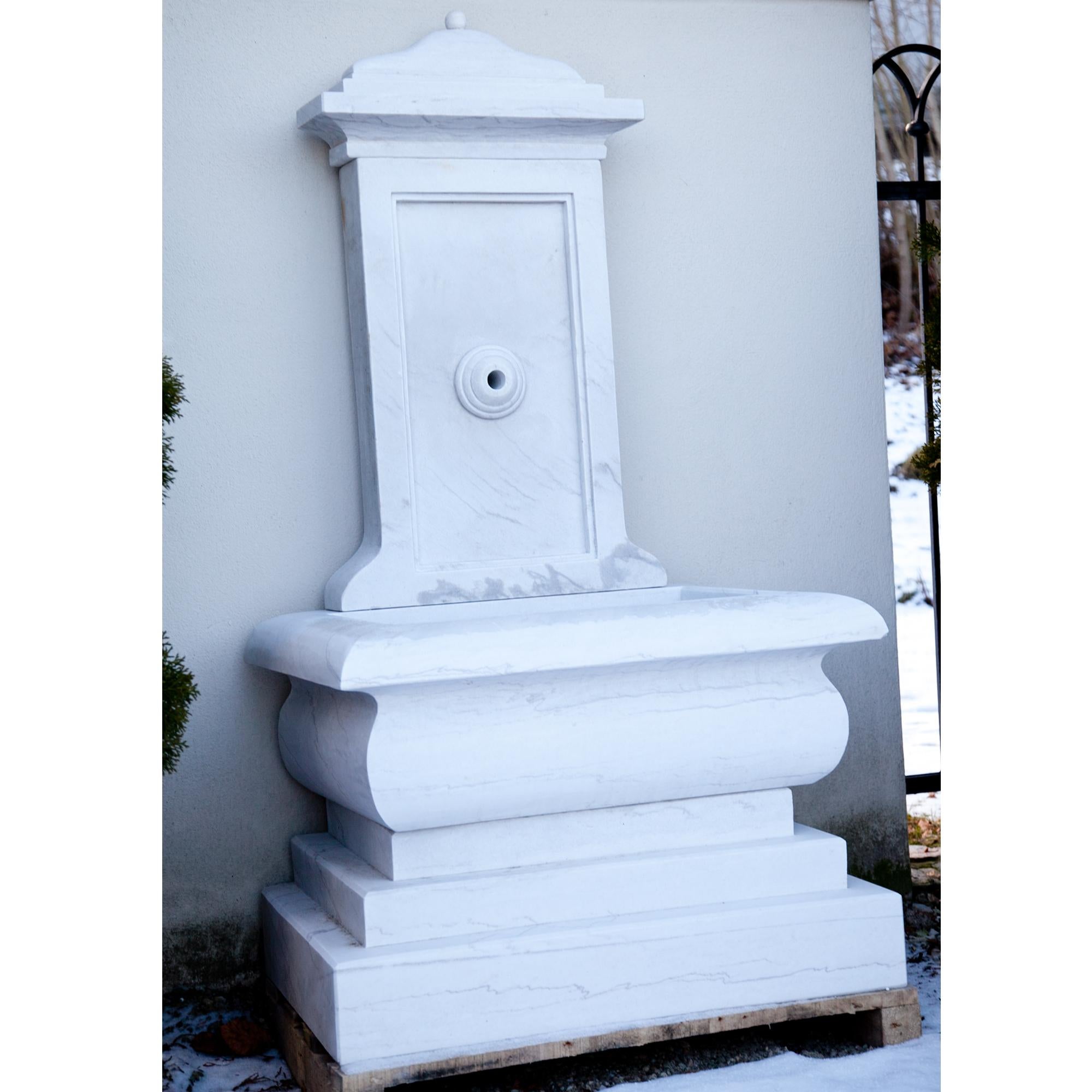 Marble Wall Fountain, 21st Century For Sale 1