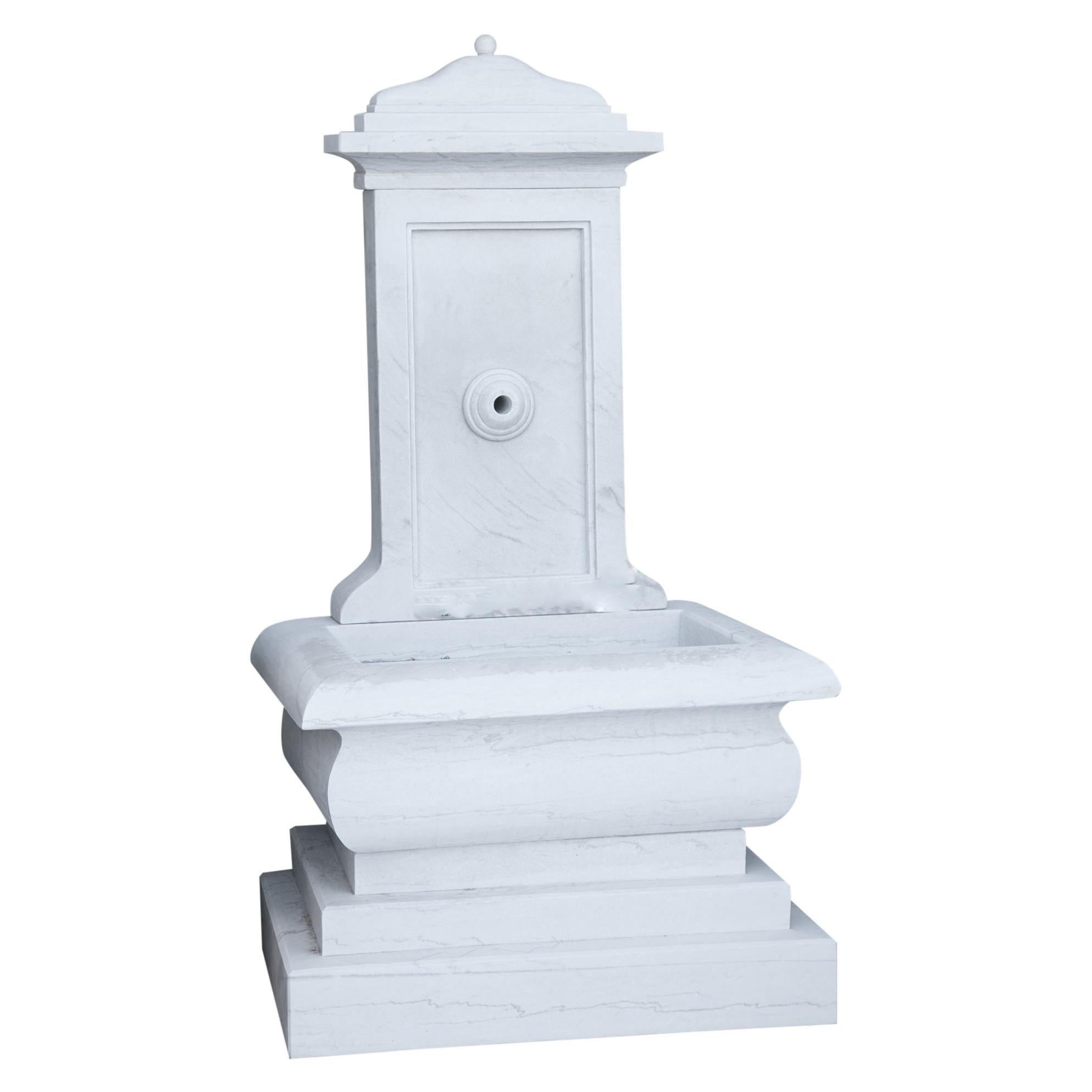 Marble Wall Fountain, 21st Century For Sale