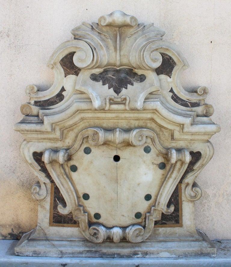 Marble Wall Fountain In Good Condition For Sale In Marbella, ES