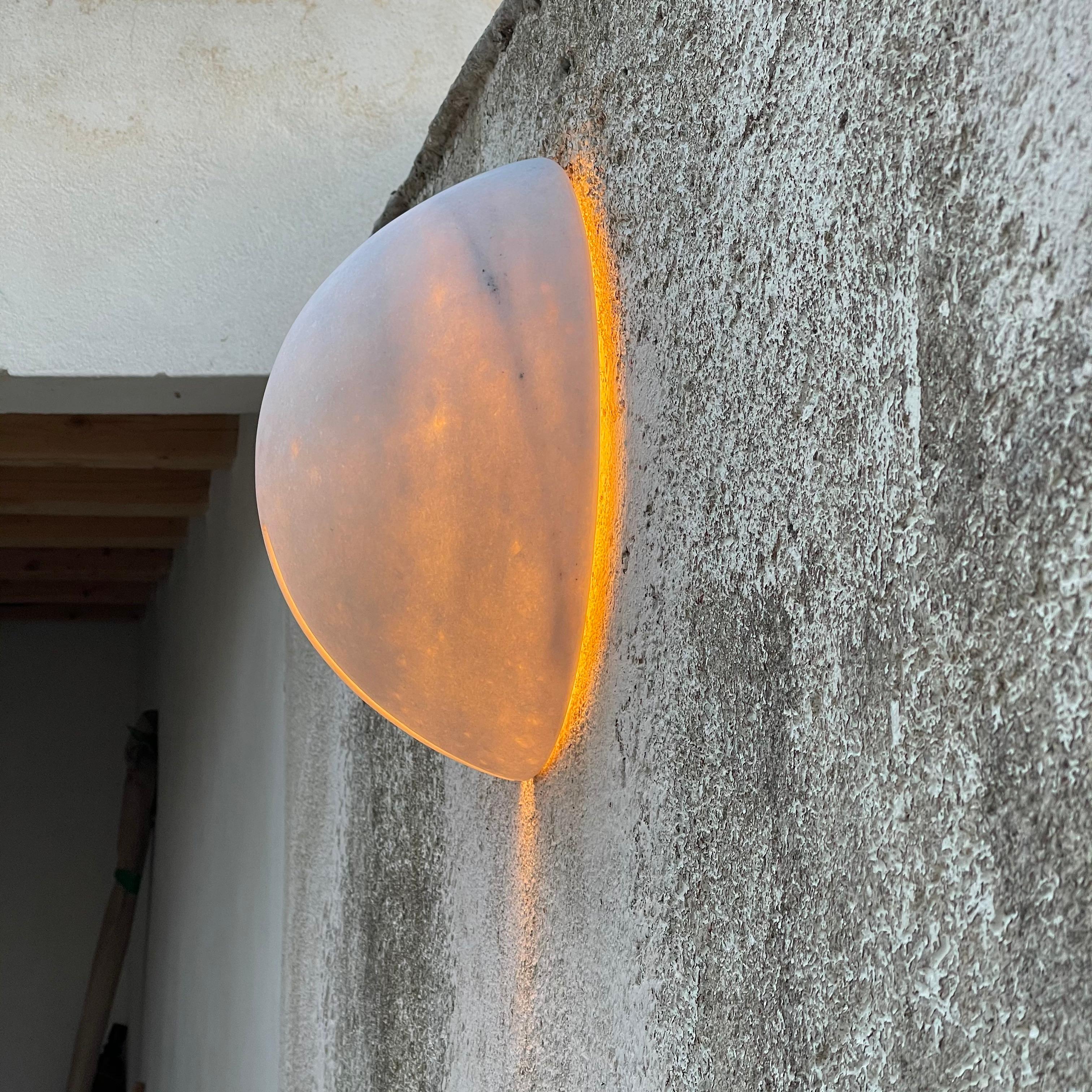 Marble Wall Lamp by Tom von Kaenel 1
