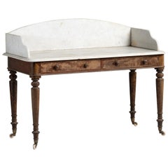 Marble Washstand, England, circa 1860