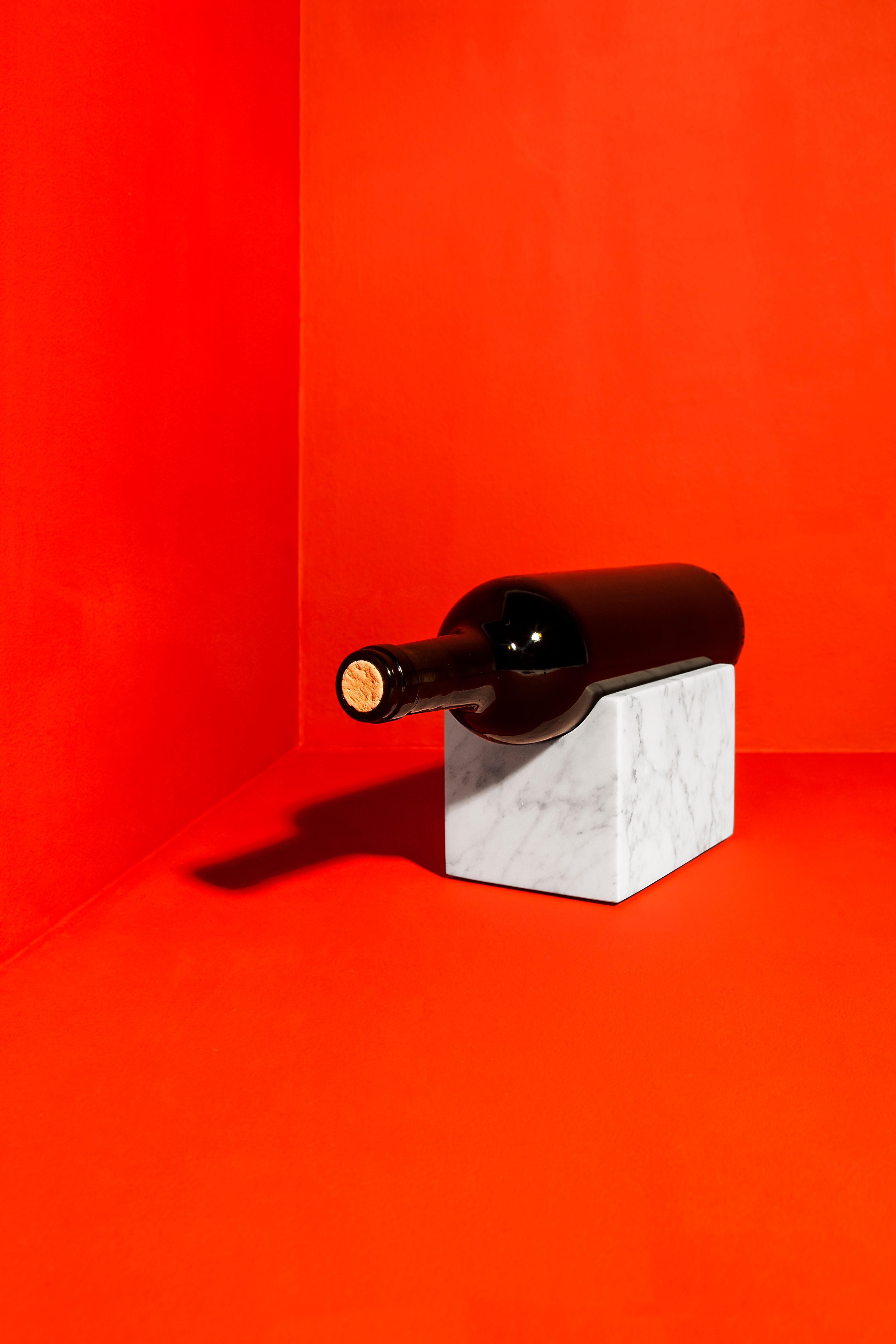 Modern Marble Wine Holder by Joseph Vila Capdevila