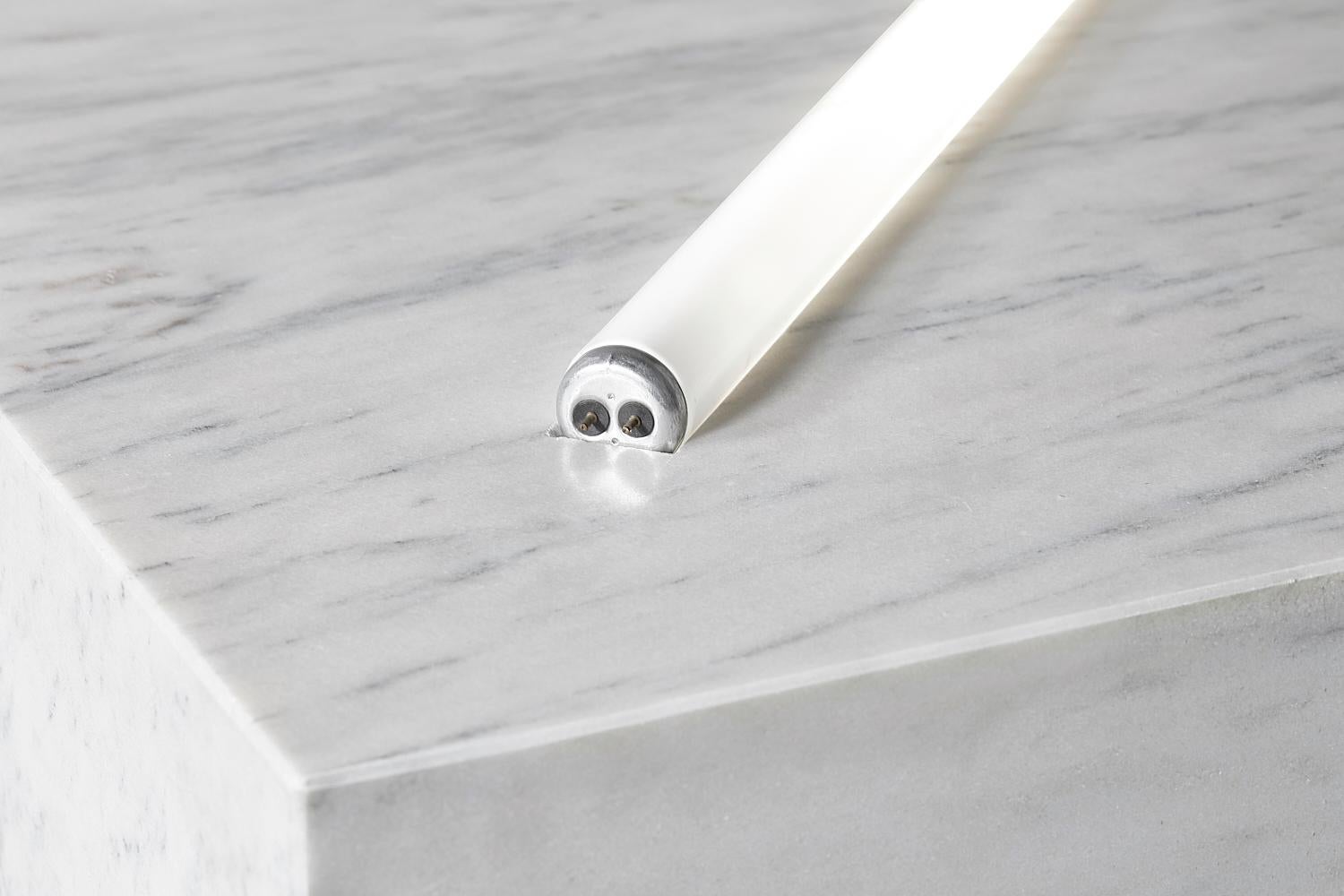 Modern Marble with Fluorescent Tube Lamps
