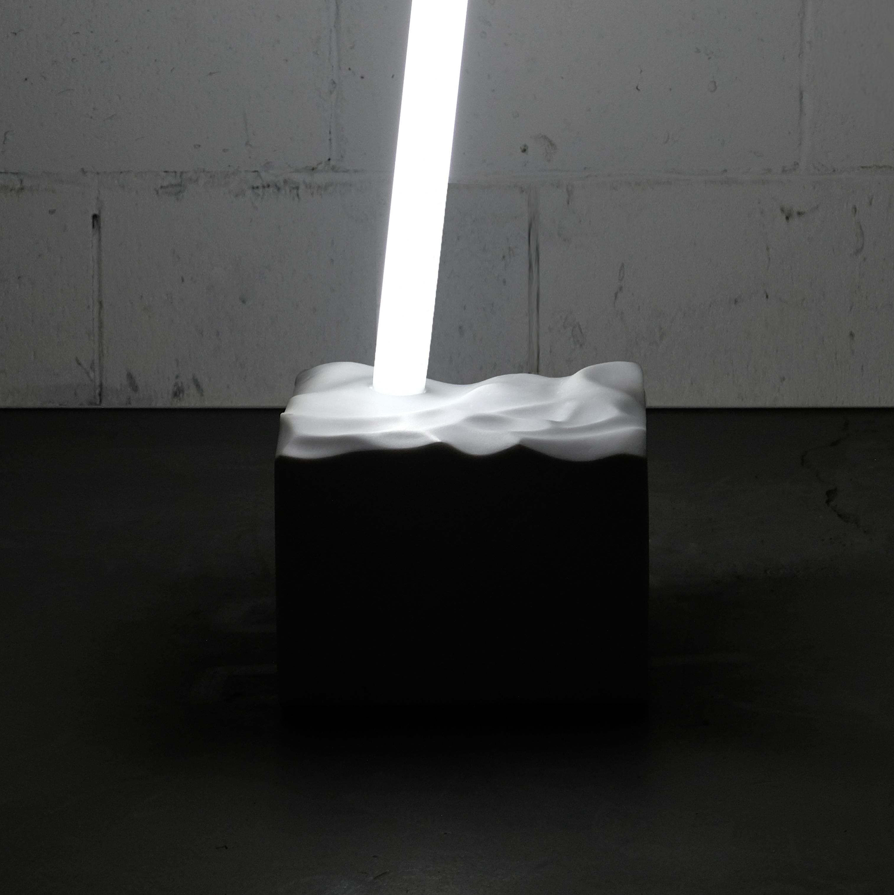 Marble with Fluorescent Tube Lamps 3