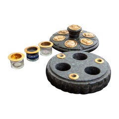 Marble writing set, southern Italy, 2nd half of the 19th century