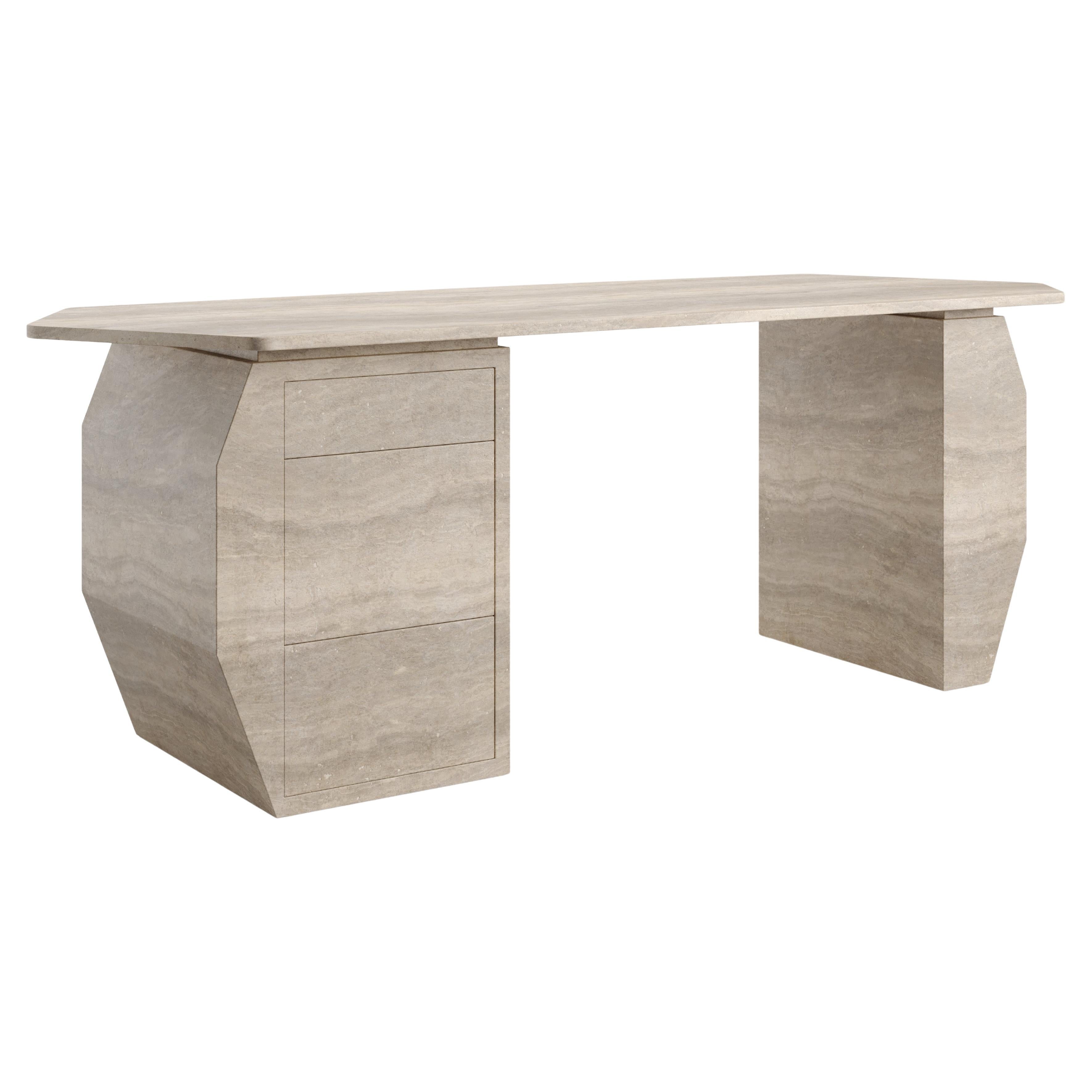 Marble Y Desk by KY ARCHITECTURE