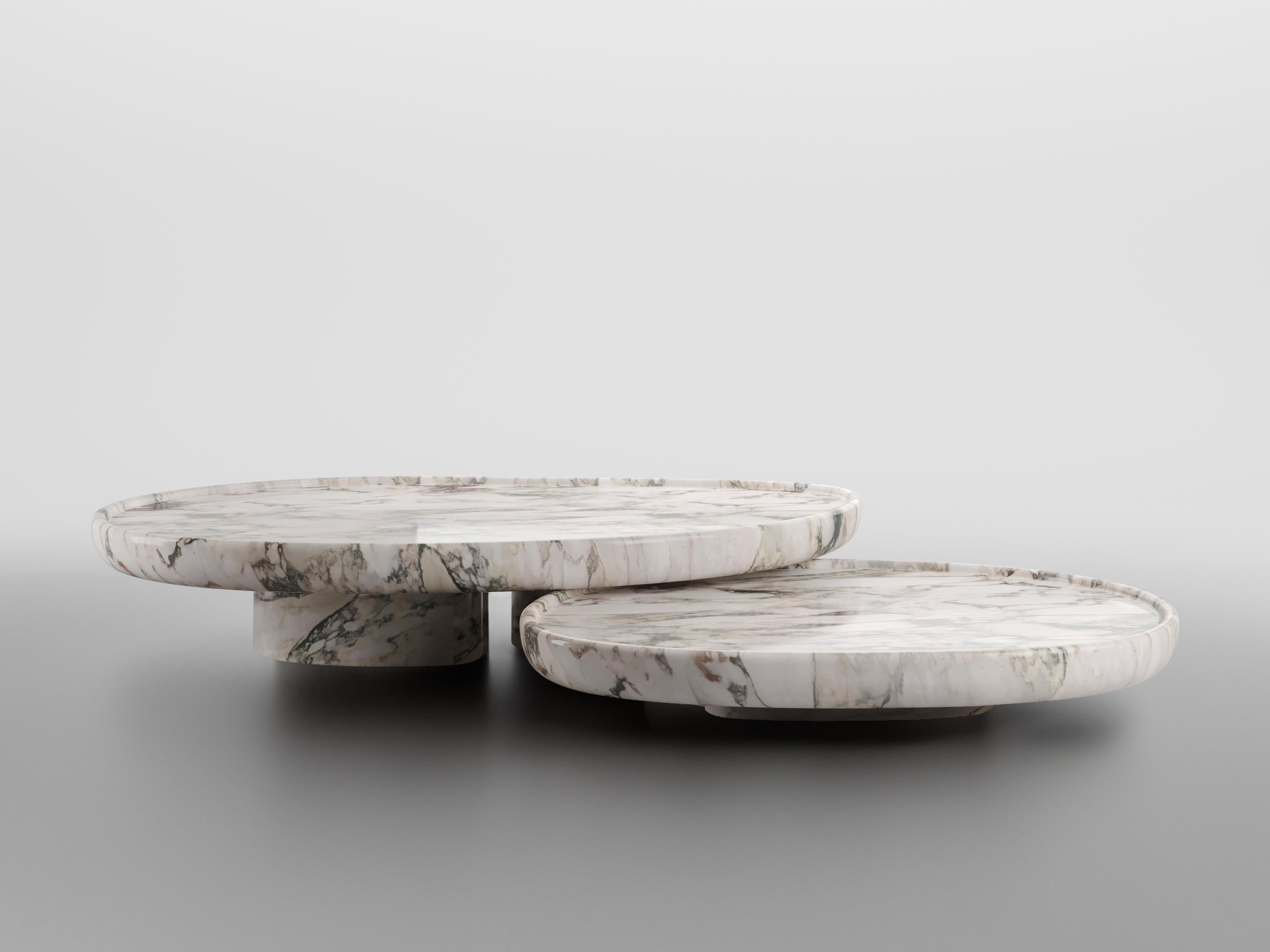 Marble Yko Low Coffee Table by KY ARCHITECTURE (Postmoderne) im Angebot