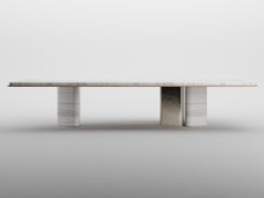 Table basse en marbre YOKI par KY ARCHITECTURE