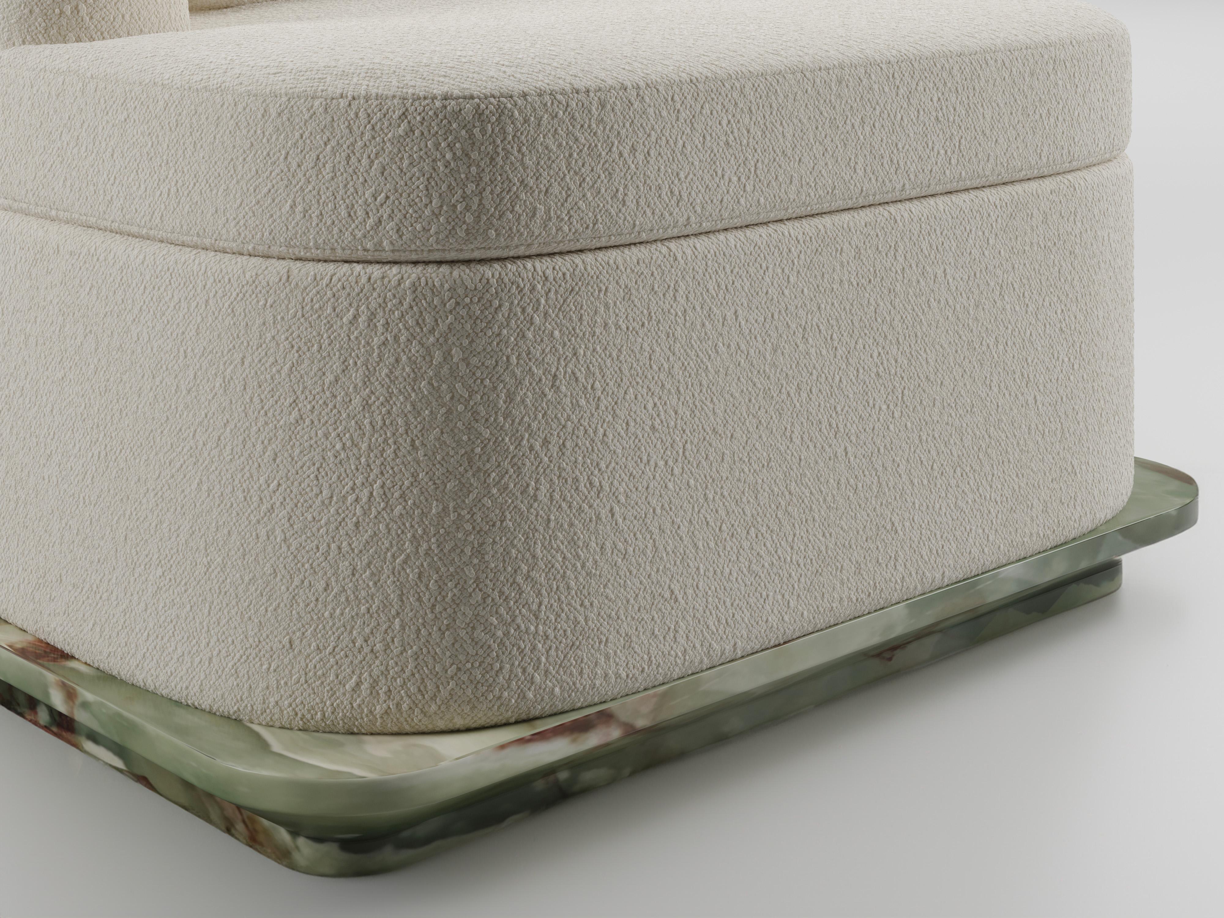 Postmoderno Marble Yro Armchair by KY ARCHITECTURE in vendita